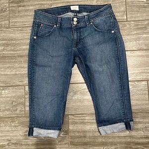 Y2K Hudson Jeans size 29 Malibu Cap Cuffed